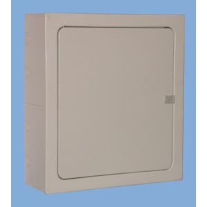 TABLERO METALICO SOBREPONER IP41, 18 MODULOS DIN CAJA CON CIZALLES ART. 6881-D 11688105 Saime