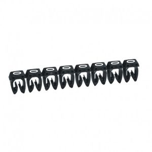 MARCA CAB3 1.5-2.5MM 0 NEGRO TIRA 30U. T3822004 Legrand