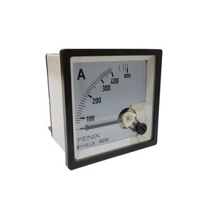 AMPERIMETRO PANEL ANALOGO 72x72 0-400 USO CON TRANSFORMADOR 2003034 FNX