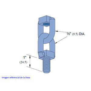 COLGADOR LUMINARIA M-2150 EG 339910336 Unistrut