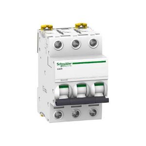 INTERRUPTOR TERMOMAGNETICO ACTI 9 IC60H, 3P, 6A, CURVA D, 15KA 8530659 Schneider Electric