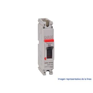 CAJA MOLDEADA SIN REGULACION DRX 125H - 35KA 240V 1P 100A 2704804 Legrand