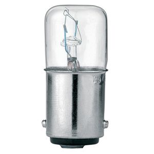 AMPOLLETA BA15D INCANDESCENTE 5W 12VCA/CC 40230072 Lovato