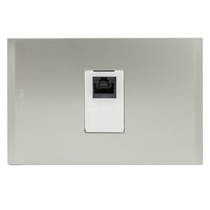 TOMA RJ45 CATEGORIA 6 BLANCO PL1P PERLA 2079E1BNA02 Bticino