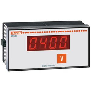AMPERIMETRO DIGITAL MONOFASICO EMPOTRABLE 96x48mm, CON RELE DE SALIDA, LOVATO DMK01R1 208924772 Lovato