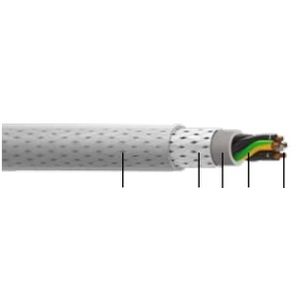 CABLE MACHFLEX 0,5KV  3X1,00MM2 CONTROL 479937654 Belden