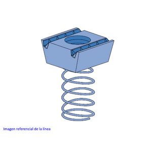 TUERCA RESORTE 1/2     P1012SEG 337503936 Unistrut