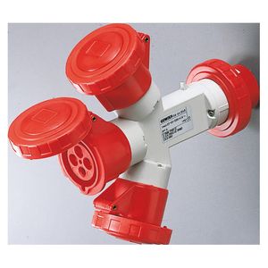 ADAPTADOR IND MULT 3 SAL 32A 380V 3P+T 64068103 Gewiss
