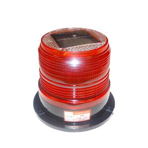 BALIZA ESTROBOSCOPICA SOLAR LED MAGNETICA IP54 ROJA 40101534 FNX
