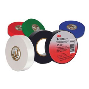 CINTA HUINCHA AISLADORA 19MM x 10MT NEGRO TEMFLEX 218711009 3M