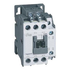 CONTACTOR   18A AC3 220Vac 1NA+1NC/CTX22 41610604 Legrand