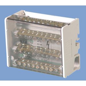 REPARTIDOR TETRAPOLAR DISTRIBUCION ESCALANADA SIN AISLACION 125A 2x35+2x25+7x10mm2 SAIME SG 683305 Saime