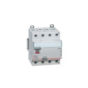 INTERRUPTOR DX3 DIFERENCIAL TIPO AC TETRAPOLAR 41166004 Legrand