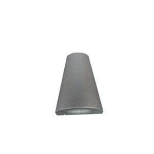 APLIQUE LED 3W IP54 LUZ DESCENDENTE NEGRO 150X125X88MM 209005425 Darlux