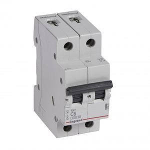INTERRUPTOR AUTOMATICO 2x25A 6KA CURVA C RX3 41987504 Legrand