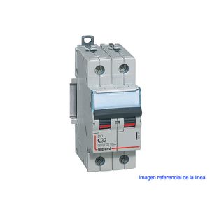 INTERRUPTOR MAGNETOTERMICO DX3 6000 CURVA C 10 KA BIPOLAR 40780304 Legrand