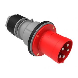 MACHO INDUSTRIAL VOLANTE 380V 63A 3P+N+TIP44 LIBRE DE HALOGENOS 6012635 Bemis
