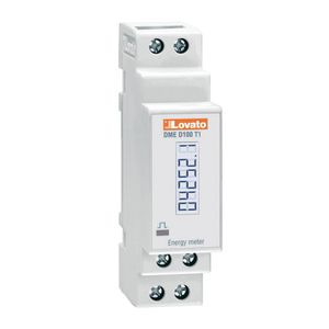 MEDIDOR DE ENERGIA DIGITAL (REMARCADOR) MONOFASICO, SALIDA IMPULSOS, 40A, LOVATO DMED100T1 208860472 Lovato