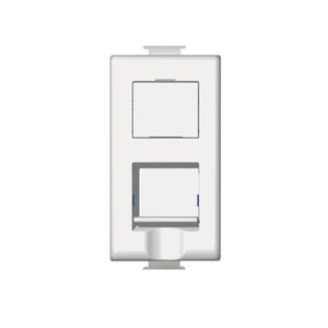 CONECTOR RJ 45 MATIX CAT 6 COLOR BLANCO 59795402 Bticino