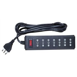 ALARGADOR MULTIPLE 7P 3MT NEGRO FNX 56403534 FNX