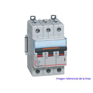 INTERRUPTOR MAGNETOTERMICO DX3 25 KA CURVA Z TRIPOLAR 40992604 Legrand