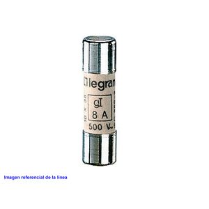 FUSIBLES INDUSTRIALES CILINDIRCOS TIPO GG(RAPIDOS) 8X32 2A. 1230204 Legrand