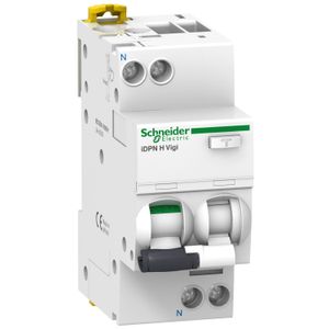 INTERRUPTOR DIFERENCIAL TERMOMAGNETICO DPN VIGI 1P + N  10A 30MA CLASE SI 3861059 Schneider Electric