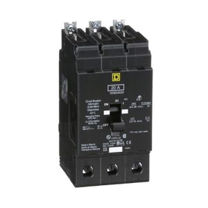 INT MOLDEADO NEMA 3x20A 35KA EGB 900127359 Schneider Electric