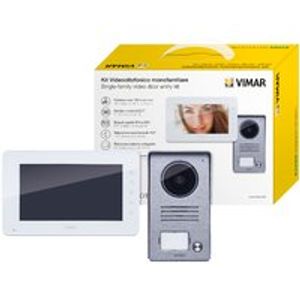 KIT VIDEO 7IN TACTIL 1FAM.ALIM.RIEL DIN 4091076 Vimar