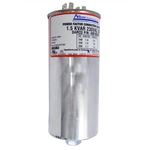 CONDENSADOR CILINDRICO MONOFASICO 1 5 KVAR 230V 50 HZ 458105269 FNX