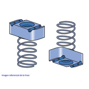 TUERCA RESORTE 1/2 A/INOX P-1010U SS 337513236 Unistrut