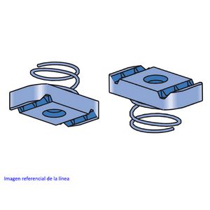 TUERCA RESORTE 1/4        P-4006/1420 SS 337512836 Unistrut