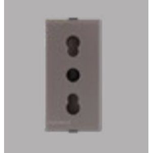 HEMBRA MOD SINTHESI BIPASO PIEDRA 10/16A 250V 2P+T S44 443111102 Sinthesi