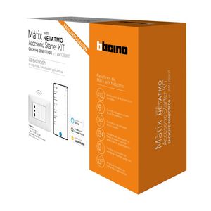 COMPLEMENTO STARTERKIT MATIX B/NETATMO ENCHUFE CONECTADO 1181602 Bticino