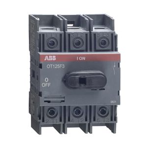SWITCH DESCONECTADOR 3P 8KW OT125F3 10503385 ABB