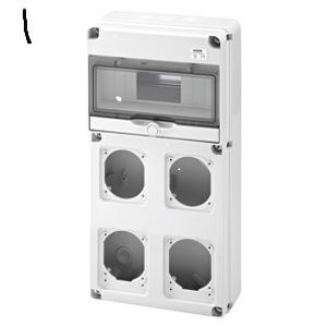 TABLERO FAENA 10MOD DIN MAX 4 ENCH IND 1 68003103 Gewiss
