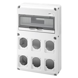 TABLERO FAENA 14MOD DIN P/6 ENCH IND 16/ 68008103 Gewiss