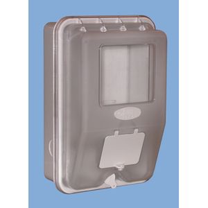 CAJA EMPALME PLASTICA CON TAPA PROTECCION DISYUNTOR AMERICANO 1170101405 Saime