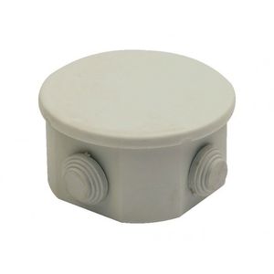 CAJA ESTANCA IP44, LIBRE DE HALOGENOS, 4 SALIDAS, CIRCULAR, BEMIS 11235035 Bemis