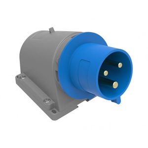 MACHO INDUSTRIAL SOBREPUESTO 220V 32A 2P+TIP44 LIBRE DE HALOGENOS 6512835 Bemis