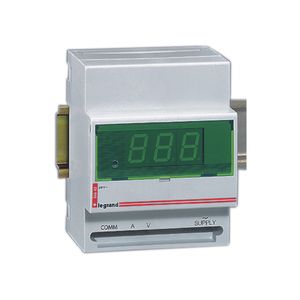 AMPERIMETRO/VOLTIMETRO DIGITAL RIEL DIN 466304 Legrand