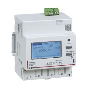 CONTADOR 63A TRIFASICO 4 MODULOS MID 41209204 Legrand