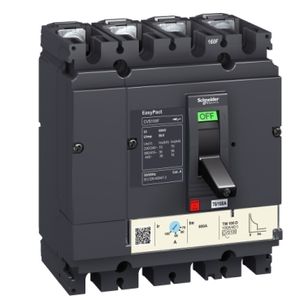 Interruptores MOLDEADO  160A 4P 36KA 380V AC UNIDAD TMD 51635359 Schneider Electric