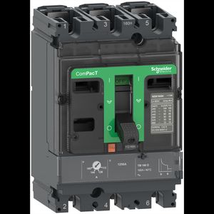 Interruptor ComPacT NSX100F 36kA AC 3P3D 100A TMD 10312459 Schneider Electric