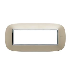 TAPA MATIX GRIS PERLA 6P 97363602 Bticino
