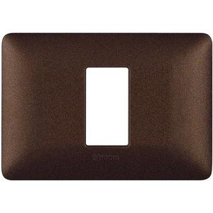 TAPA MATIX PLAST/MARRON 1P 50337102 Bticino