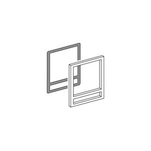 ESCUTCHEON FOR FIXED BREAKER 4860159 Schneider Electric
