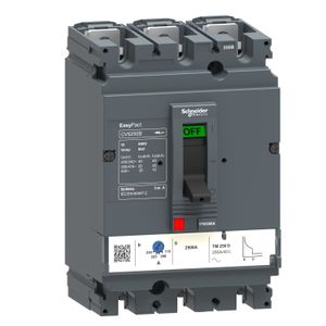 INTERRUPTOR EASYPACT REGULABLE CVS250B TERMOMAGNETICO 250A 3P 25KA UNIDAD TMD 52530359 Schneider Electric