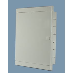 TABLERO MODULAR PLASTICO DE EMBUTIR IP40 PARA 20 MODULOS DIN PUERTA NO TRANSPARENTE ART. 6581-D 11658105 Saime
