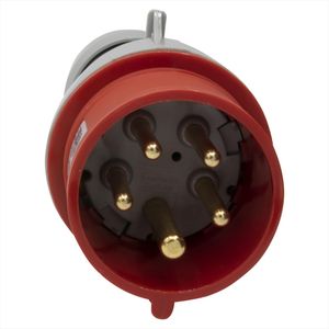 MACHO ENCHUFE INDUSTRIAL P17 3P+T+N 16A380VGOMA . 55512904 Legrand